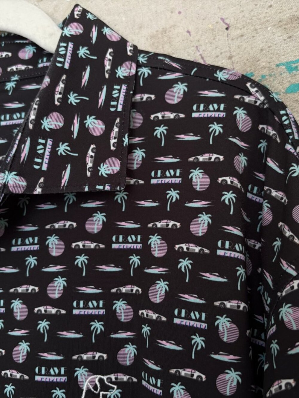 Rhoback the Dade Miami Vice Polo Shirt